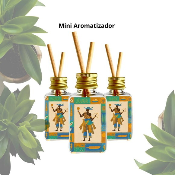 Mini Aromatizador Personalizado | Lembrancinha Logun Edé