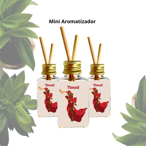 Mini Aromatizador Personalizado | Lembrancinha Orixá Iansã