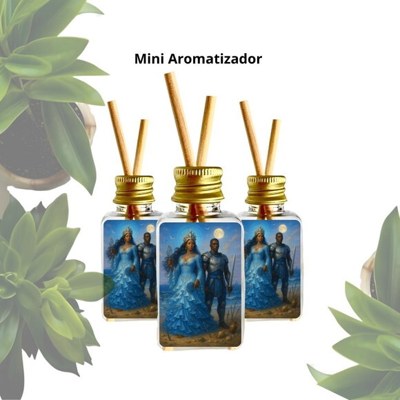 Mini Aromatizador Personalizado | Lembrancinha Orixá Iemanjá