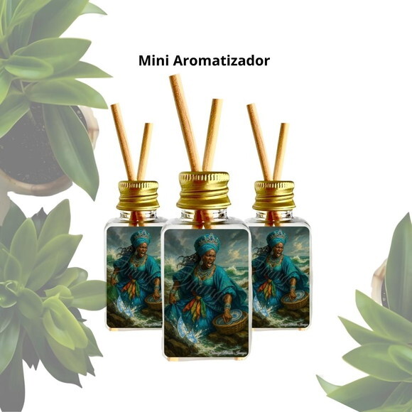 Mini Aromatizador Personalizado | Lembrancinha Orixá Iemanjá