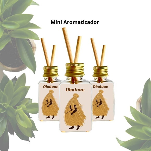 Mini Aromatizador Personalizado | Lembrancinha Orixá Obaluaê