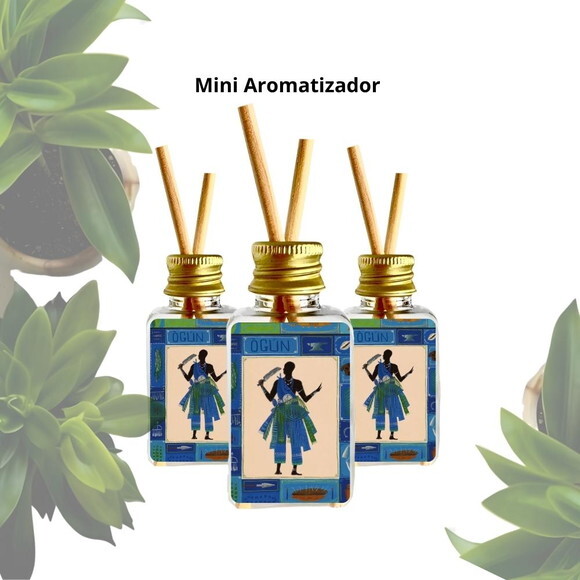 Mini Aromatizador Personalizado | Lembrancinha Orixá Ogum