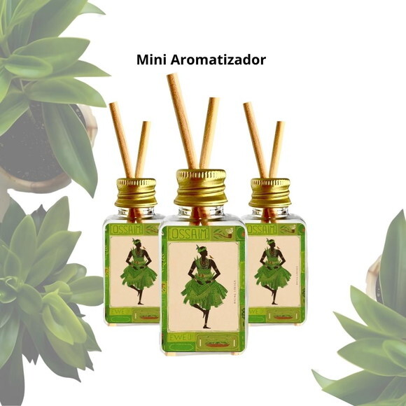 Mini Aromatizador Personalizado | Lembrancinha Orixá Ossaim