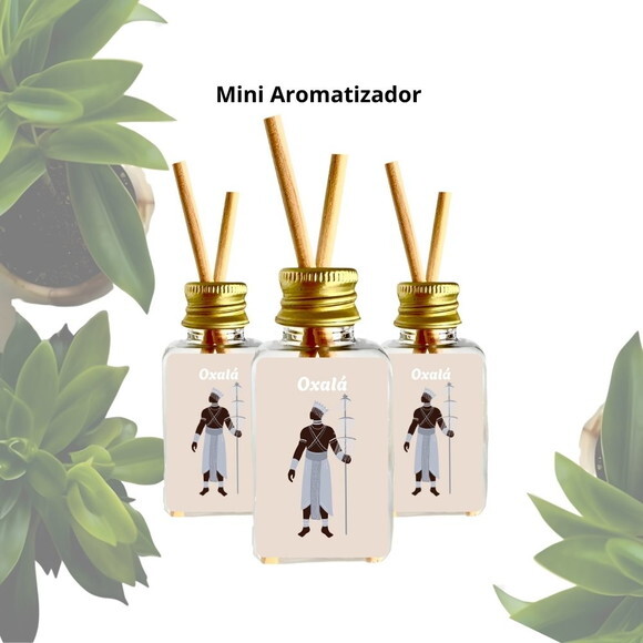Mini Aromatizador Personalizado | Lembrancinha Orixá Oxalá