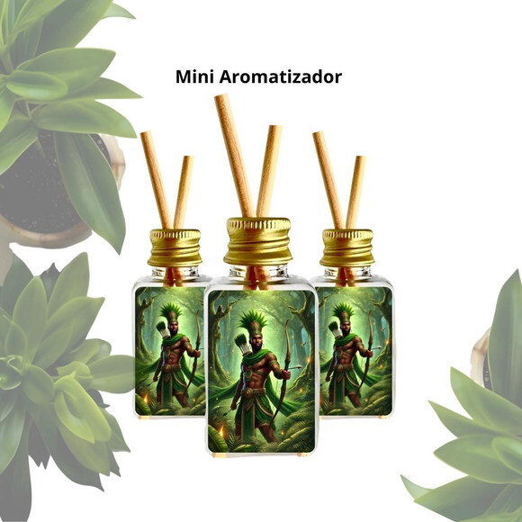 Mini Aromatizador Personalizado | Lembrancinha Orixá Oxóssi