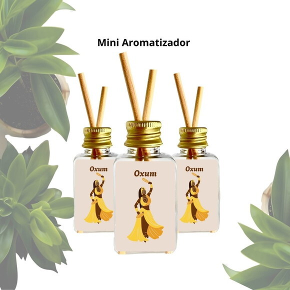 Mini Aromatizador Personalizado | Lembrancinha Orixá Oxum