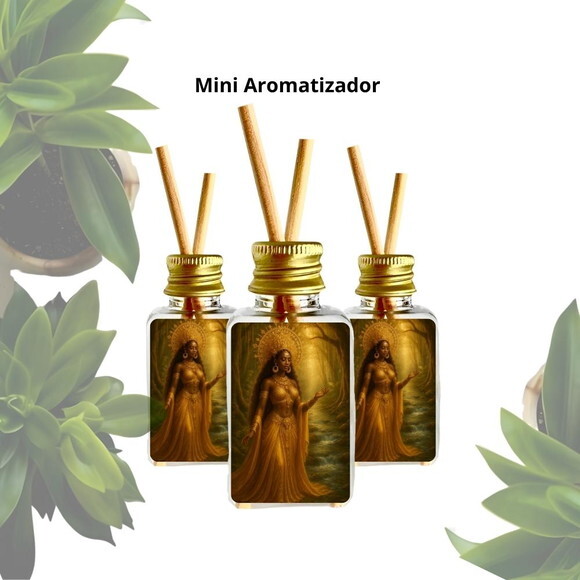 Mini Aromatizador Personalizado | Lembrancinha Orixá Oxum