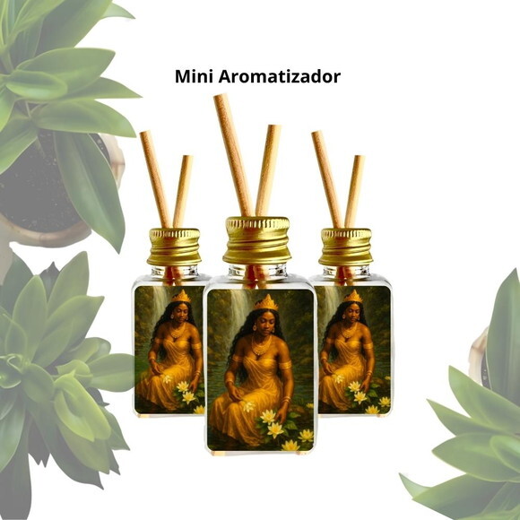 Mini Aromatizador Personalizado | Lembrancinha Orixá Oxum