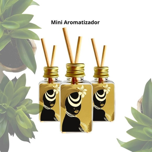 Mini Aromatizador Personalizado | Lembrancinha Orixá Oxum