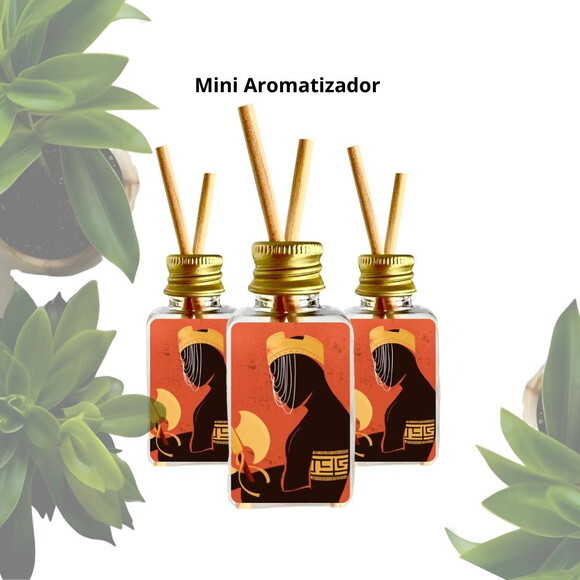 Mini Aromatizador Personalizado | Lembrancinha Orixá Xangô