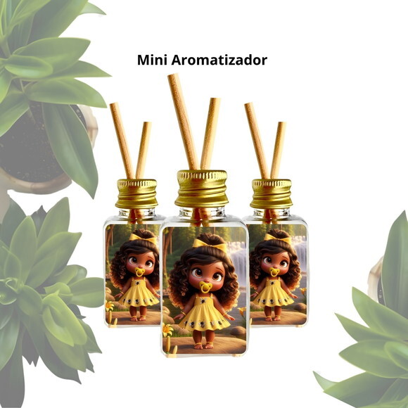 Mini Aromatizador Personalizado | Lembrancinha Oxum Baby