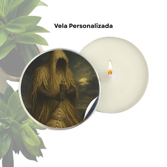 Vela Aromática Personalizada | Vela na Latinha - Omolu