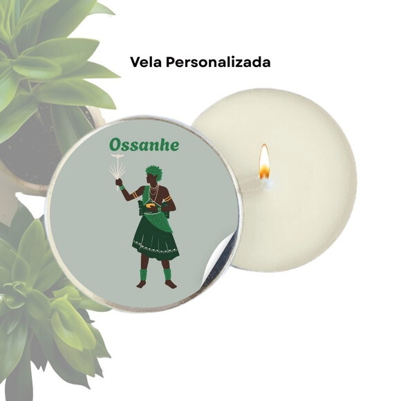Vela Aromática Personalizada | Vela na Latinha - Ossaim