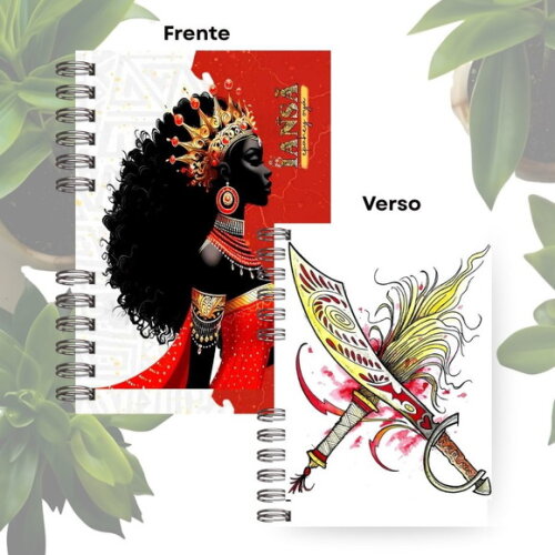 Caderno de Giras - Orixá Iansã (tamanho A5)