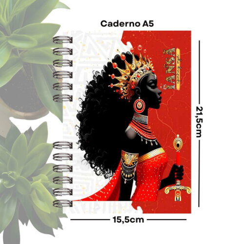 Caderno de Giras - Orixá Iansã (tamanho A5)