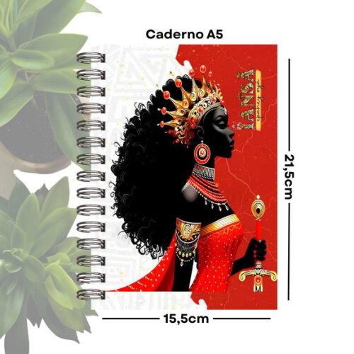 Caderno de Giras - Orixá Iansã (tamanho A5)