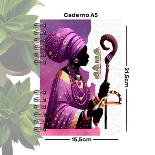 Caderno de Giras - Orixá Nanã (tamanho A5)