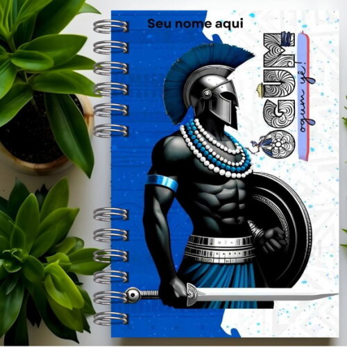 Caderno de Giras - Orixá Ogum (tamanho Universitário)