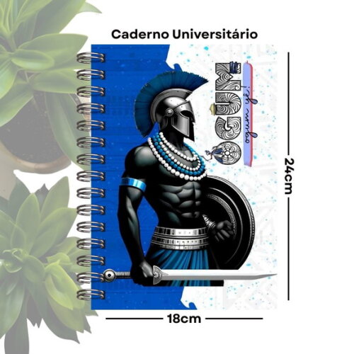 Caderno de Giras - Orixá Ogum (tamanho Universitário)