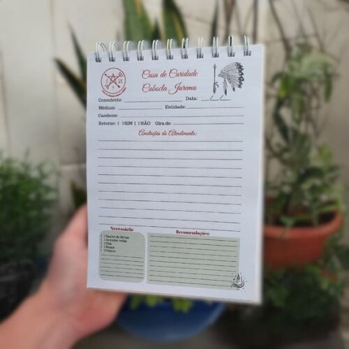 Caderno do Cambone - Ficha de Atendimentos