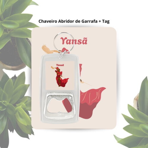 Chaveiro Abridor Orixá Iansã - Lembrancinha Personalizada