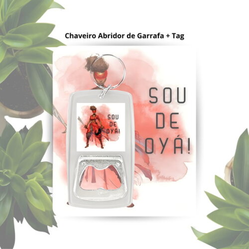 Chaveiro Abridor Orixá Iansã - Lembrancinha Personalizada