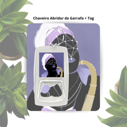 Chaveiro Abridor Orixá Nanã - Lembrancinha Personalizada