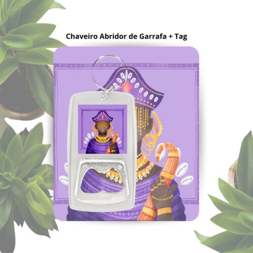 Chaveiro Abridor Orixá Nanã - Lembrancinha Personalizada
