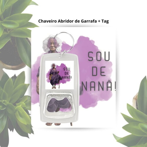 Chaveiro Abridor Orixá Nanã - Lembrancinha Personalizada