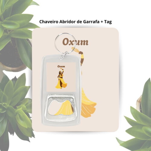 Chaveiro Abridor Orixá Oxum - Lembrancinha Personalizada