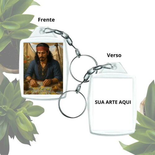 Chaveiro Acrílico Cigano - Lembrancinha Personalizada