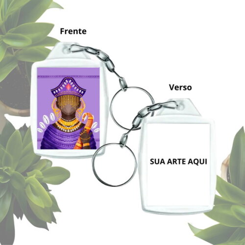 Chaveiro Acrílico Orixá Nanã - Lembrancinha Personalizada