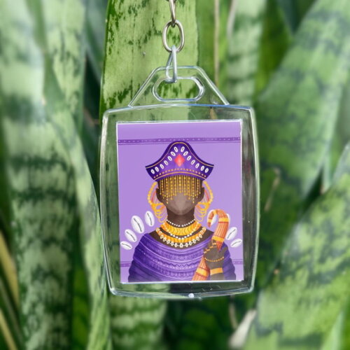 Chaveiro Acrílico Orixá Nanã - Lembrancinha Personalizada
