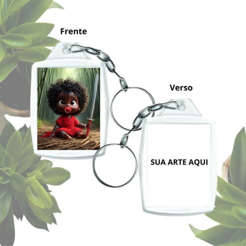 Chaveiro para Lembrancinha Personalizado - Erê de Iansâ