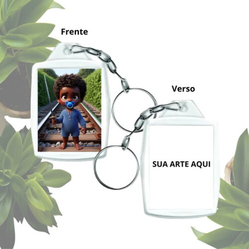Chaveiro para Lembrancinha Personalizado - Erê de Ogum