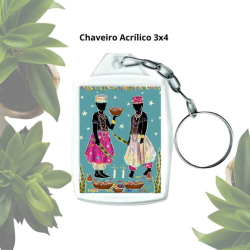 Chaveiro para Lembrancinha Personalizado - Ibeji