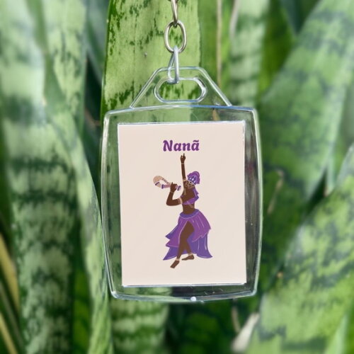 Chaveiro Personalizado 3x4 Acrílico - Orixá Nanã