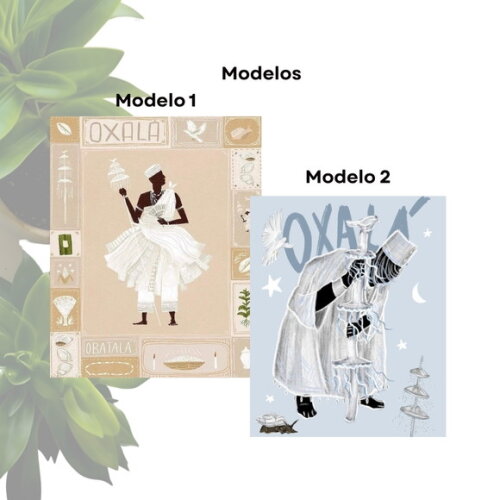Cofrinho Personalizado para Lembrancinha - Orixá Oxalá