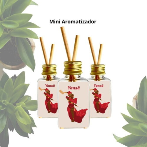 Lembrancinha Mini Aromatizador Personalizado - Orixá Iansã