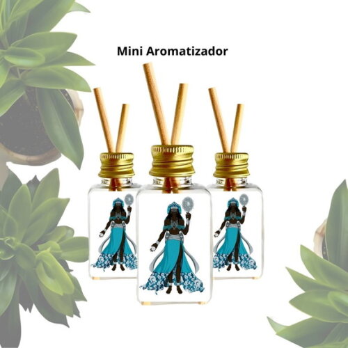 Lembrancinha Mini Aromatizador Personalizado - Orixá Iemanjá
