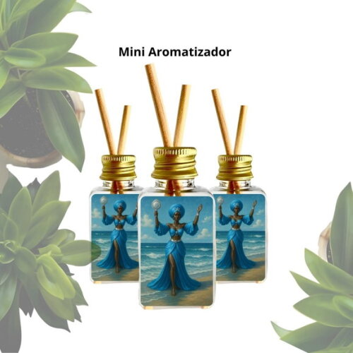 Lembrancinha Mini Aromatizador Personalizado - Orixá Iemanjá