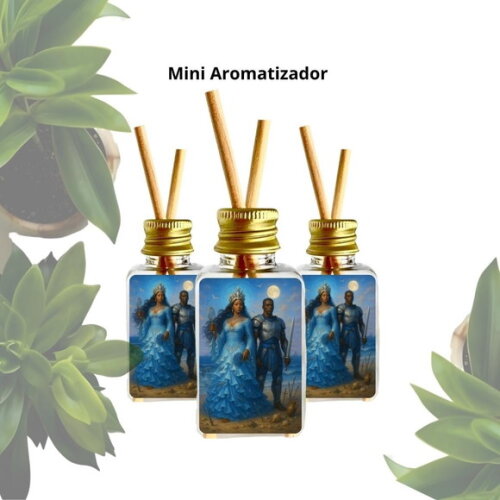 Lembrancinha Mini Aromatizador Personalizado - Orixá Iemanjá