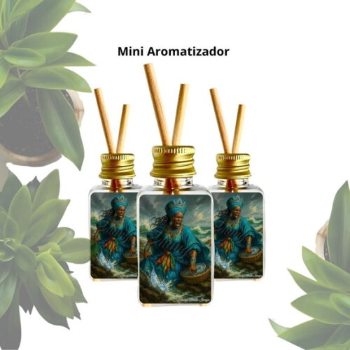 Lembrancinha Mini Aromatizador Personalizado - Orixá Iemanjá