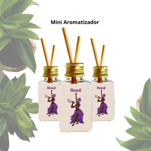 Lembrancinha Mini Aromatizador Personalizado - Orixá Nanã