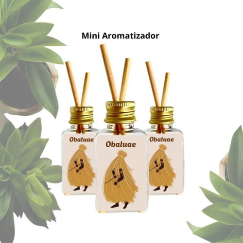 Lembrancinha Mini Aromatizador Personalizado - Orixá Obaluaê