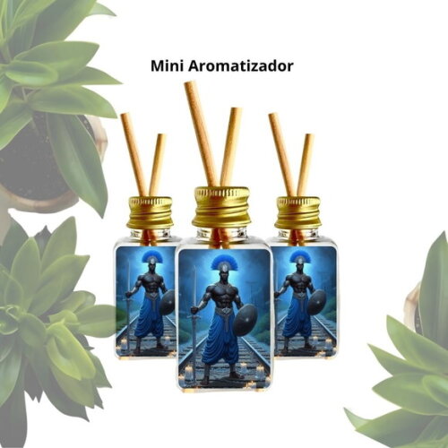Lembrancinha Mini Aromatizador Personalizado - Orixá Ogum
