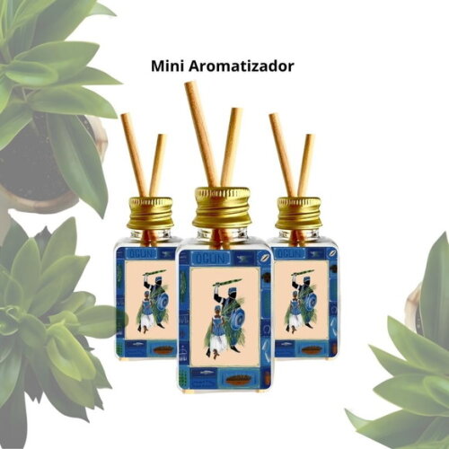 Lembrancinha Mini Aromatizador Personalizado - Orixá Ogum