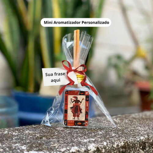 Lembrancinha Orixá Exú - Mini Aromatizador Personalizado