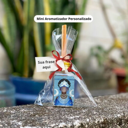 Lembrancinha Orixá Iemanjá - Mini Aromatizador Personalizado