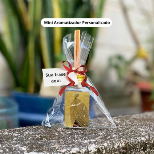 Lembrancinha Orixá Obaluaê - Mini Aromatizador Personalizado